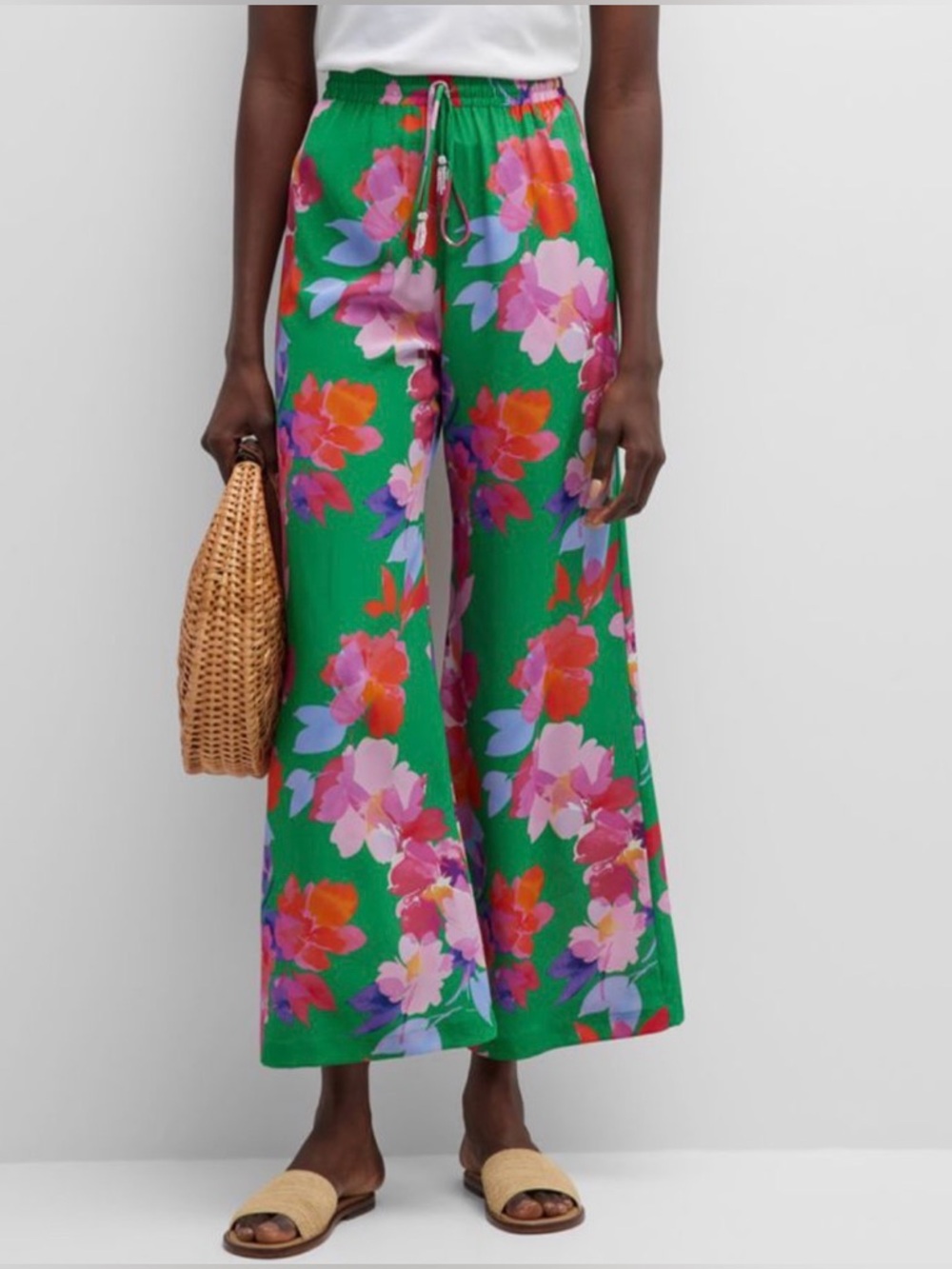 Johnny Was Nadine Silk Pant